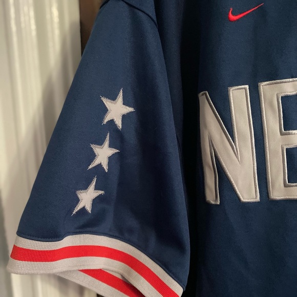 NIKE NETS BUTTON WARM UP XL - Picture 3 of 8